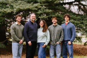 Dr. Frank Henrich and family